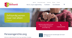 Desktop Screenshot of bethanie.nl